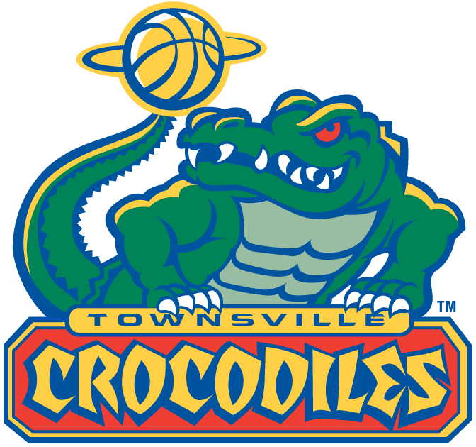 Townsville Crocodiles Pres Primary Logo iron on heat transfer